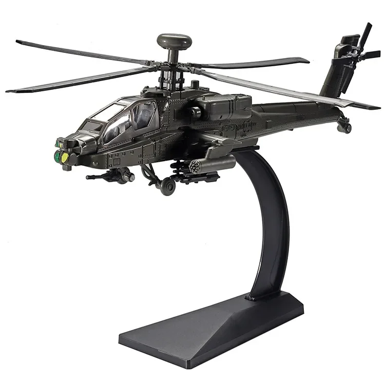 Rc Helicopter Hobby Grade - 1/32 skala Apache Helicopter Diecast Model