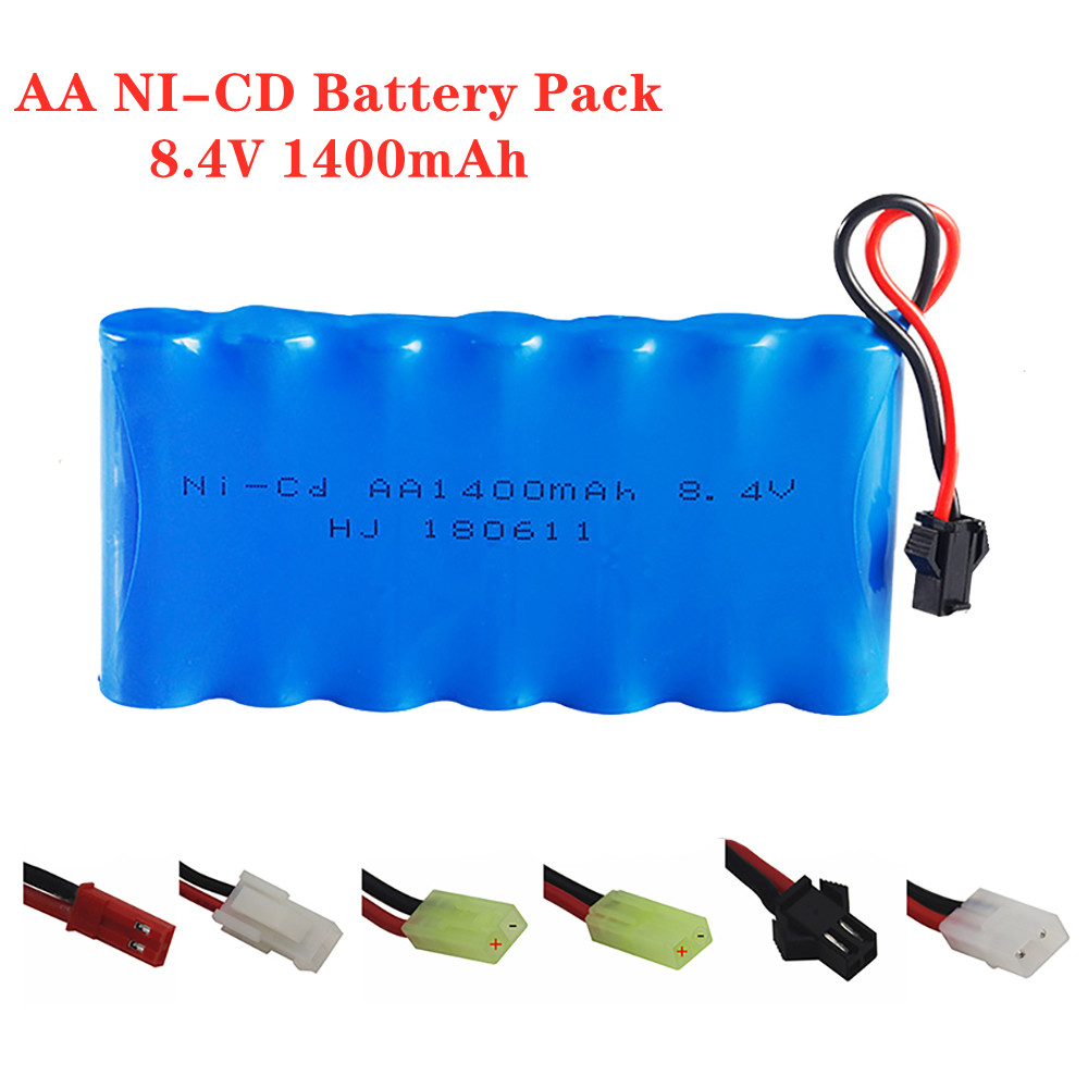 Rc Hobby Hub - Paket Baterai Isi Ulang 8.4V 1400Mah