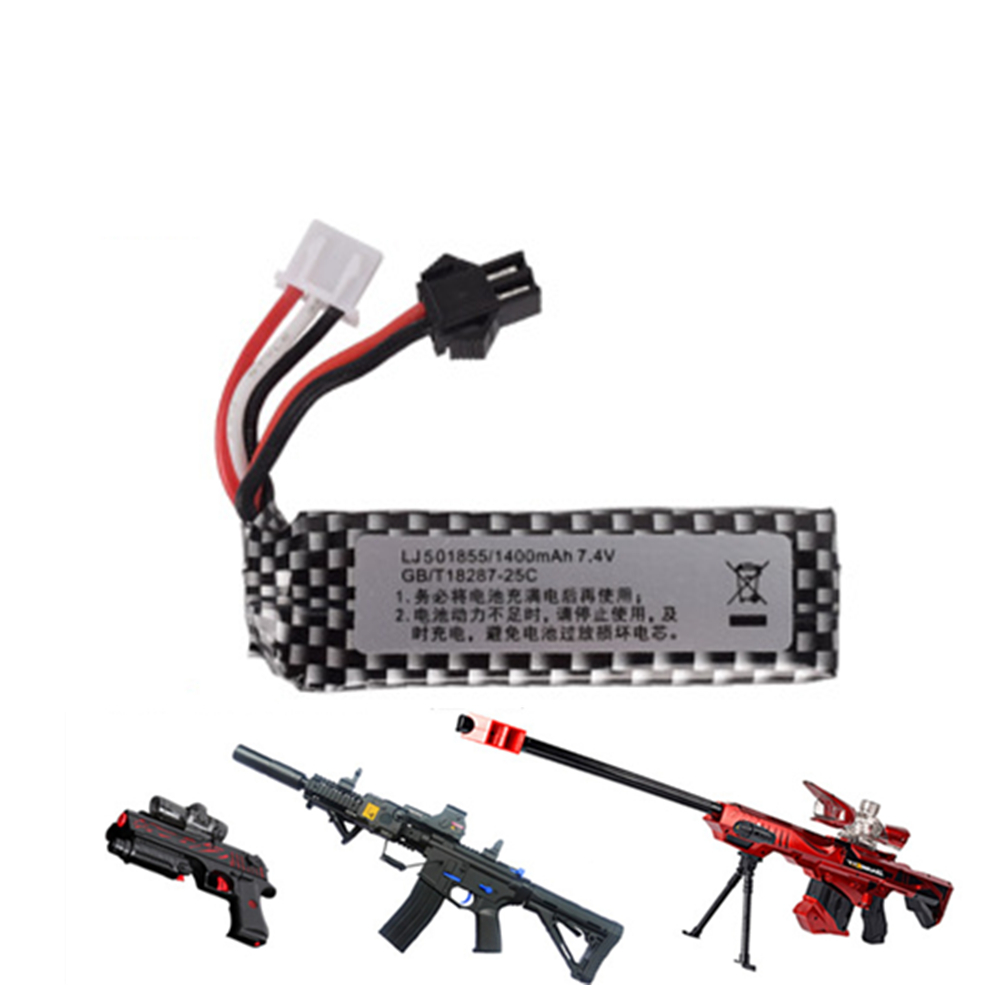 Rc Hobby Hub - 7.4V 1400Mah 25C 501855 Baterai Lipo