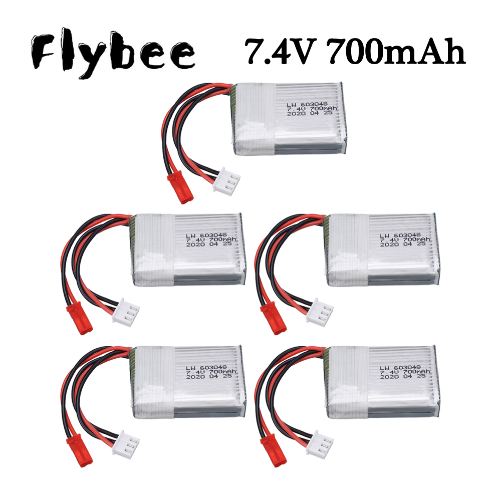 Rc Hobby Hub - Baterai Lipo 7.4V 700mAh 25c untuk