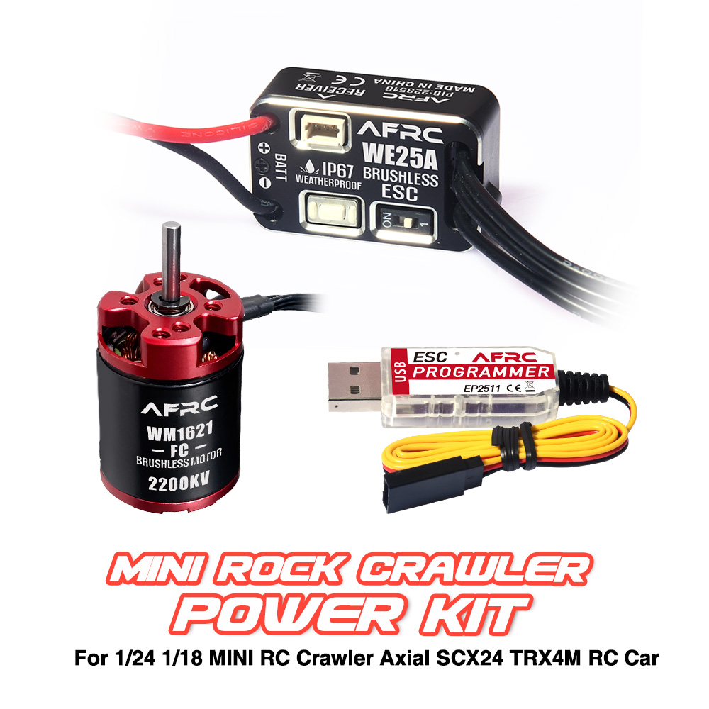 Rc Hobbies - Kit Daya Brushless AFRC ESC 25A