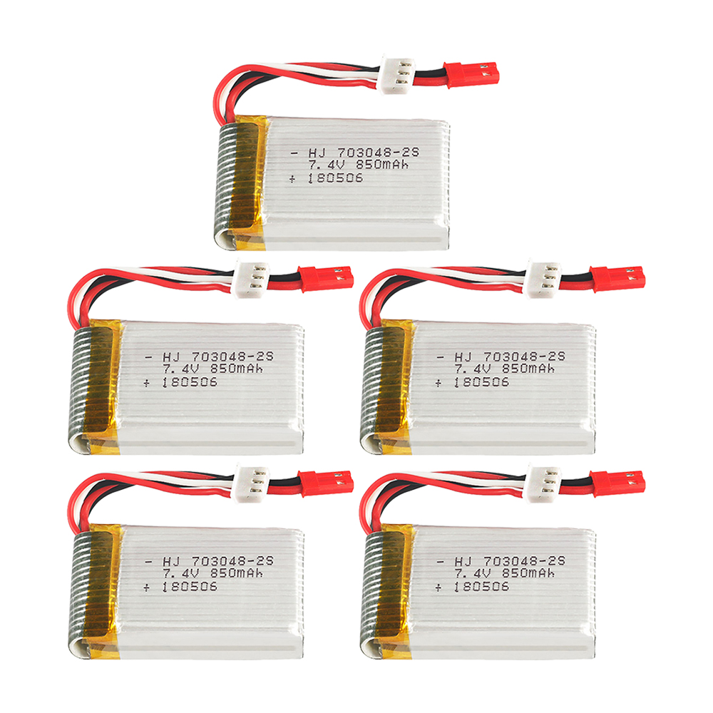 1-5 Buah 2S 7.4V 850MAh 703048 - Rc Hobby Hub ulasan dan harga