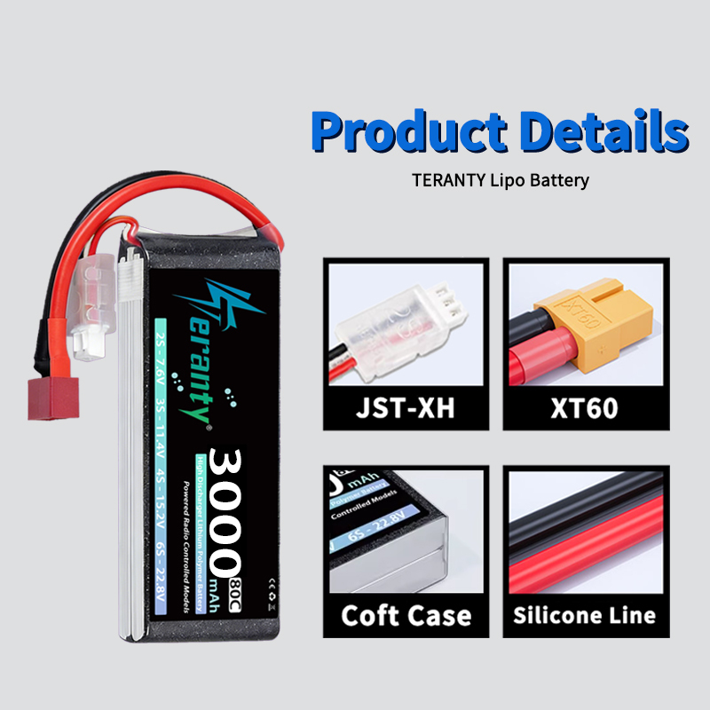 TERANTY 2S 3000mAh Baterai Lip - Rc And Hobby ulasan dan harga