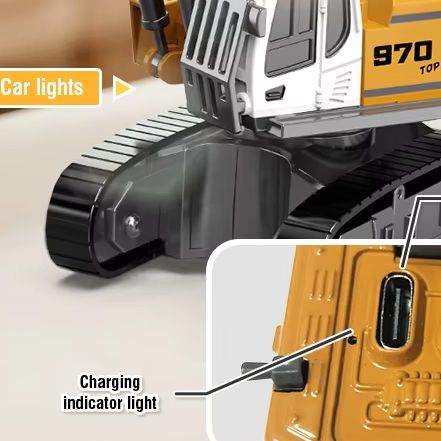 Mobil RC Desktop 1:64, Excavat - Rc Hobbyking Shop ulasan dan harga