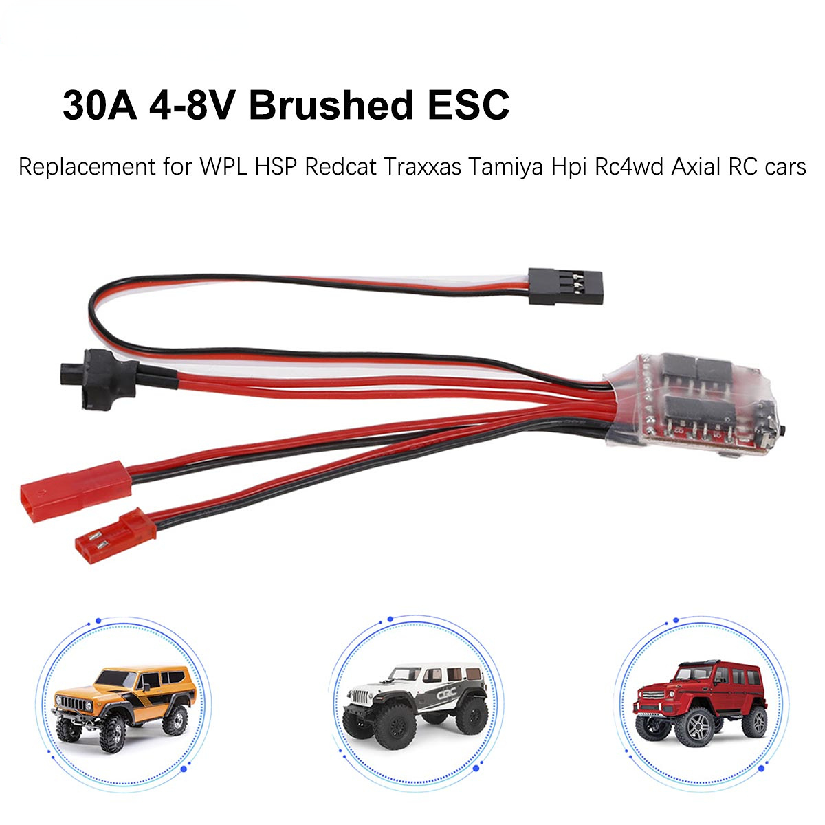 Mobil RC Mini 30A Brushed ESC  - Rc Hobbies ulasan dan harga