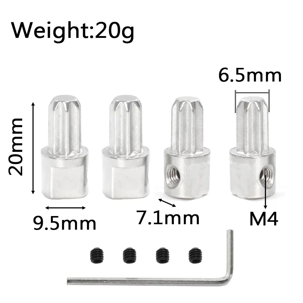 4pcs Kit Peningkatan Metal Cen - Rc Hobby Center ulasan dan harga