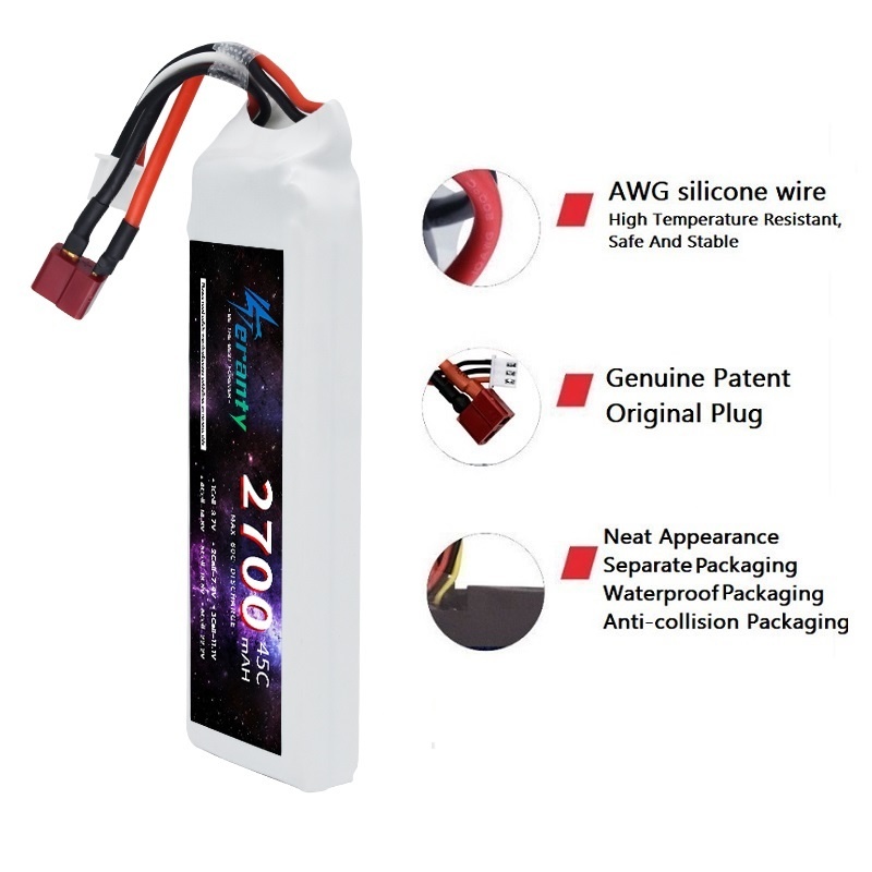 1/3 buah 2S 7.4V baterai Lipo  - Rc Hobby Grade Car ulasan dan harga