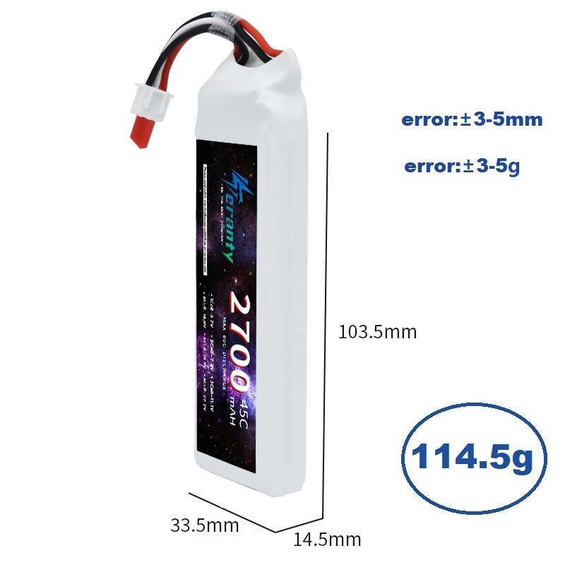 1/3 buah 2S 7.4V baterai Lipo  - Rc Hobby Grade Car ulasan dan harga
