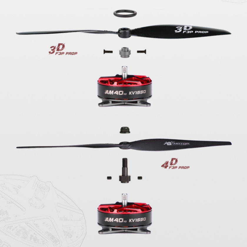 T-Hobby AM40 V2 3D/4D 2-3S Mot - Rc And Hobby ulasan dan harga