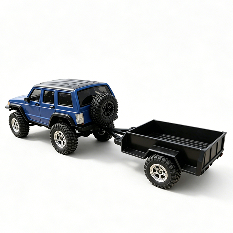 Trailer pemuatan belakang 2 ro - Hobby Rc Van ulasan dan harga