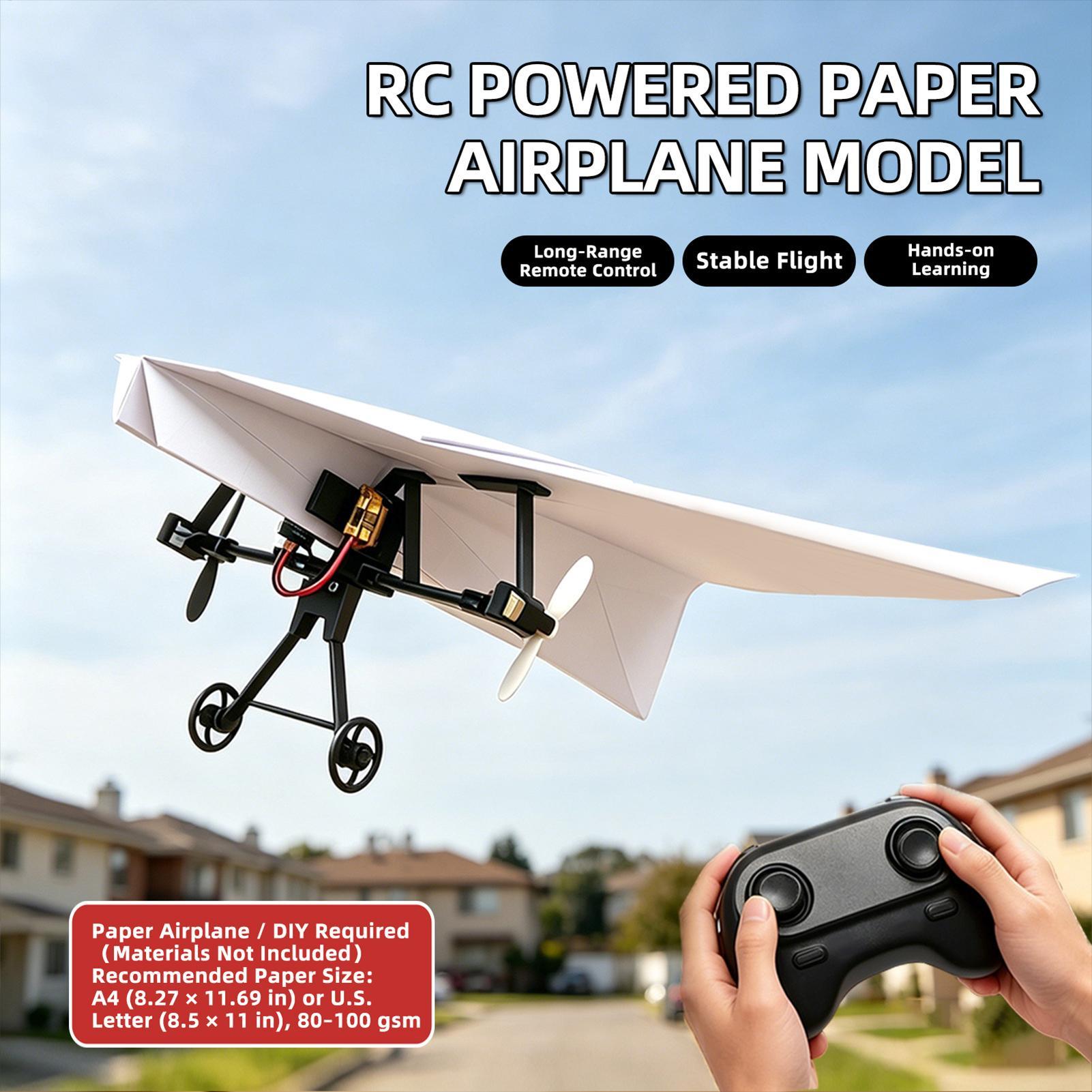 Kit Pesawat Kertas RC DIY Main - Rc Hobbies ulasan dan harga