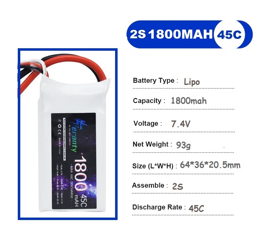 2 buah 7.4V Lipo 2S baterai 15 - Rc Hobby Grade Car ulasan dan harga