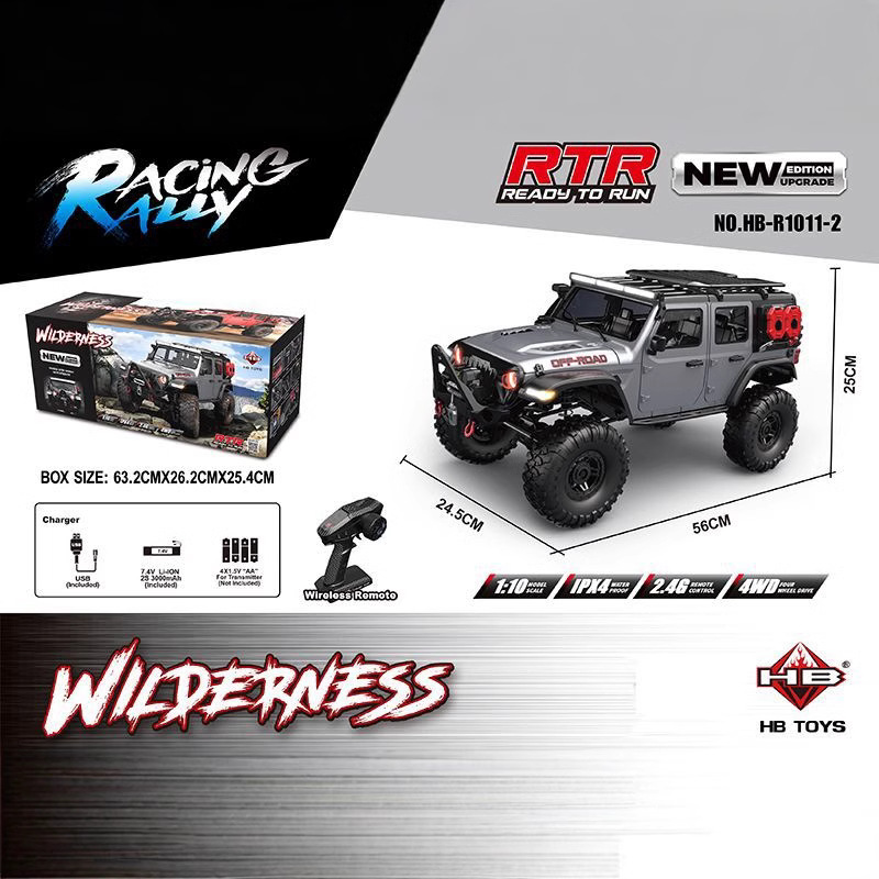 HB 1/10 4WD R1011 Baru Ditingk - Rc Hobby Grade Car ulasan dan harga