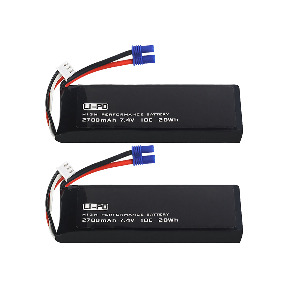 Baterai asli 7.4V 2700mAh 10C  - Rc Hobby Hub ulasan dan harga