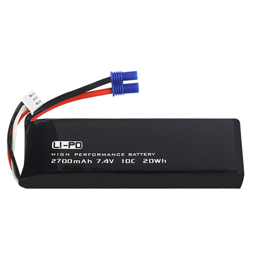 Baterai asli 7.4V 2700mAh 10C  - Rc Hobby Hub ulasan dan harga
